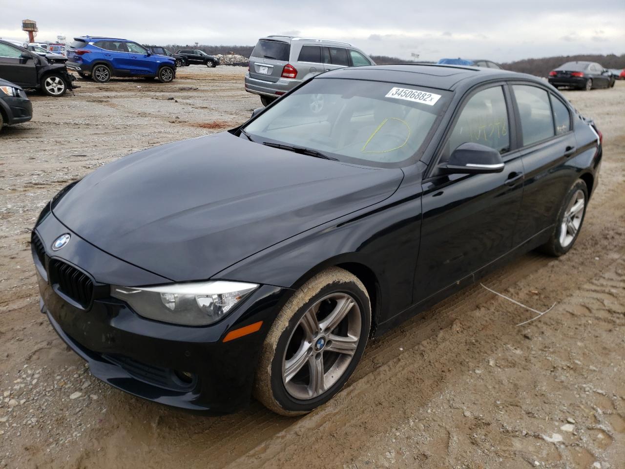 Photo 2 from auction – 2014 BMW 320 I with VIN WBA3B1G59ENS79163