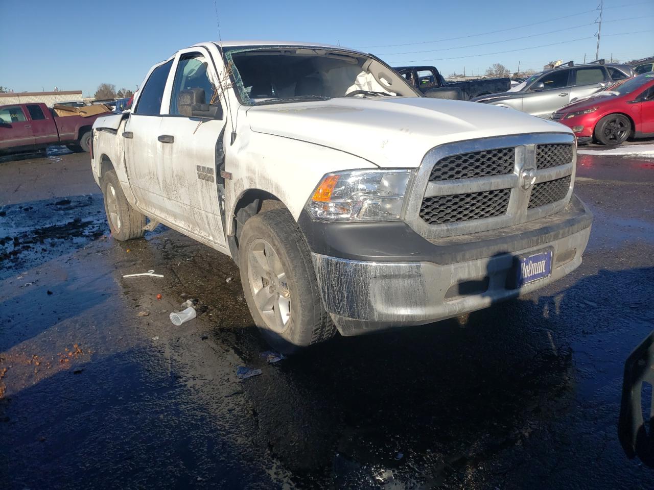 RAM 1500 ST 2018 with VIN 1C6RR7KM5JS274734 - Photo from auction