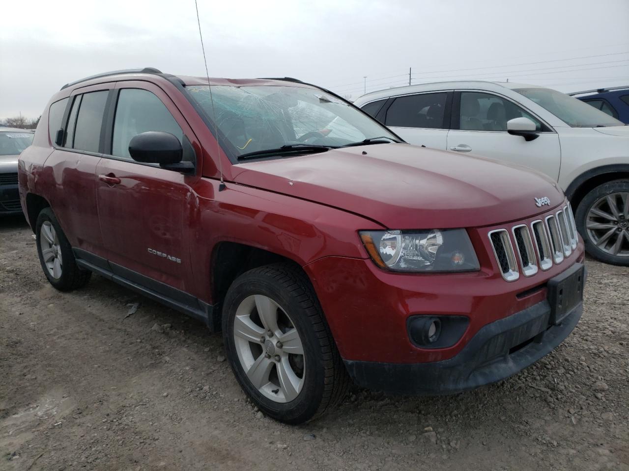 JEEP COMPASS SP 2017 with VIN 1C4NJDBBXHD144104 - Photo from auction