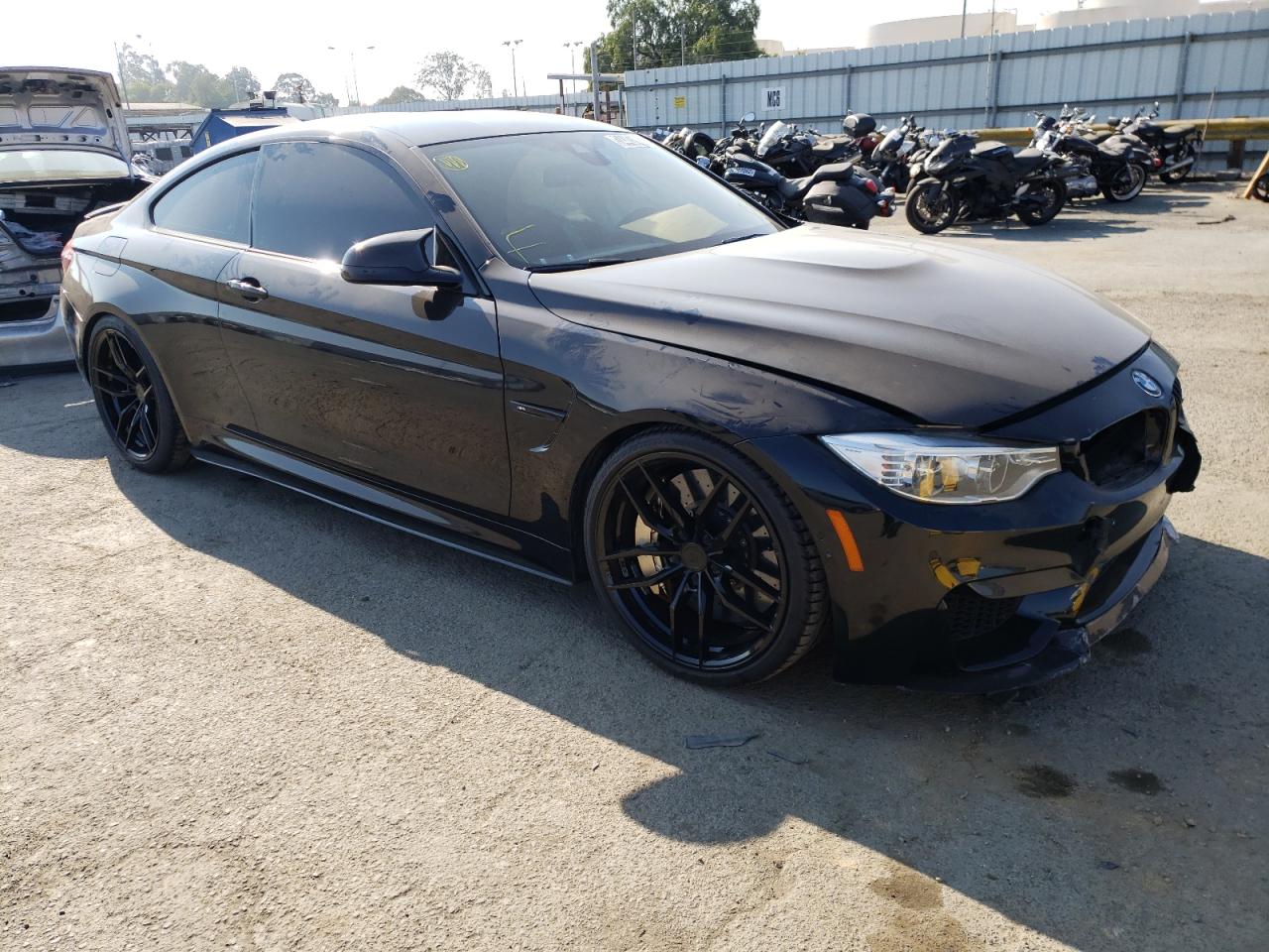 BMW M4 2015 with VIN WBS3R9C5XFK333889 - Photo from auction