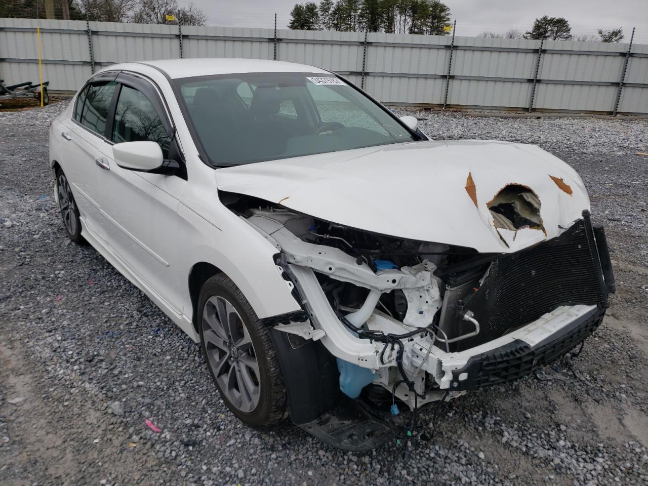 HONDA ACCORD SPO 2015 with VIN 1HGCR2F57FA228504 - Photo from auction