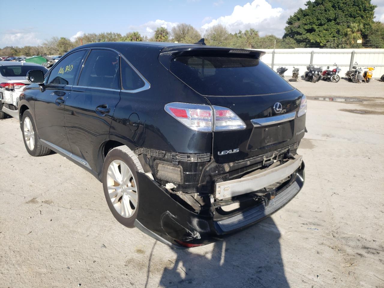 Photo 3 from auction – 2010 LEXUS RX 450 with VIN JTJZB1BA2A2401713