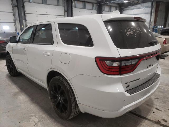 Photo 3 from auction – 2020 DODGE DURANGO GT with VIN 1C4RDJDG3LC302135
