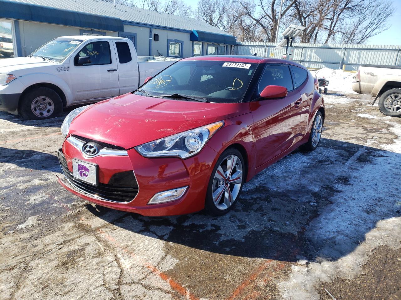 Photo 2 from auction – 2017 HYUNDAI VELOSTER with VIN KMHTC6ADXHU321049