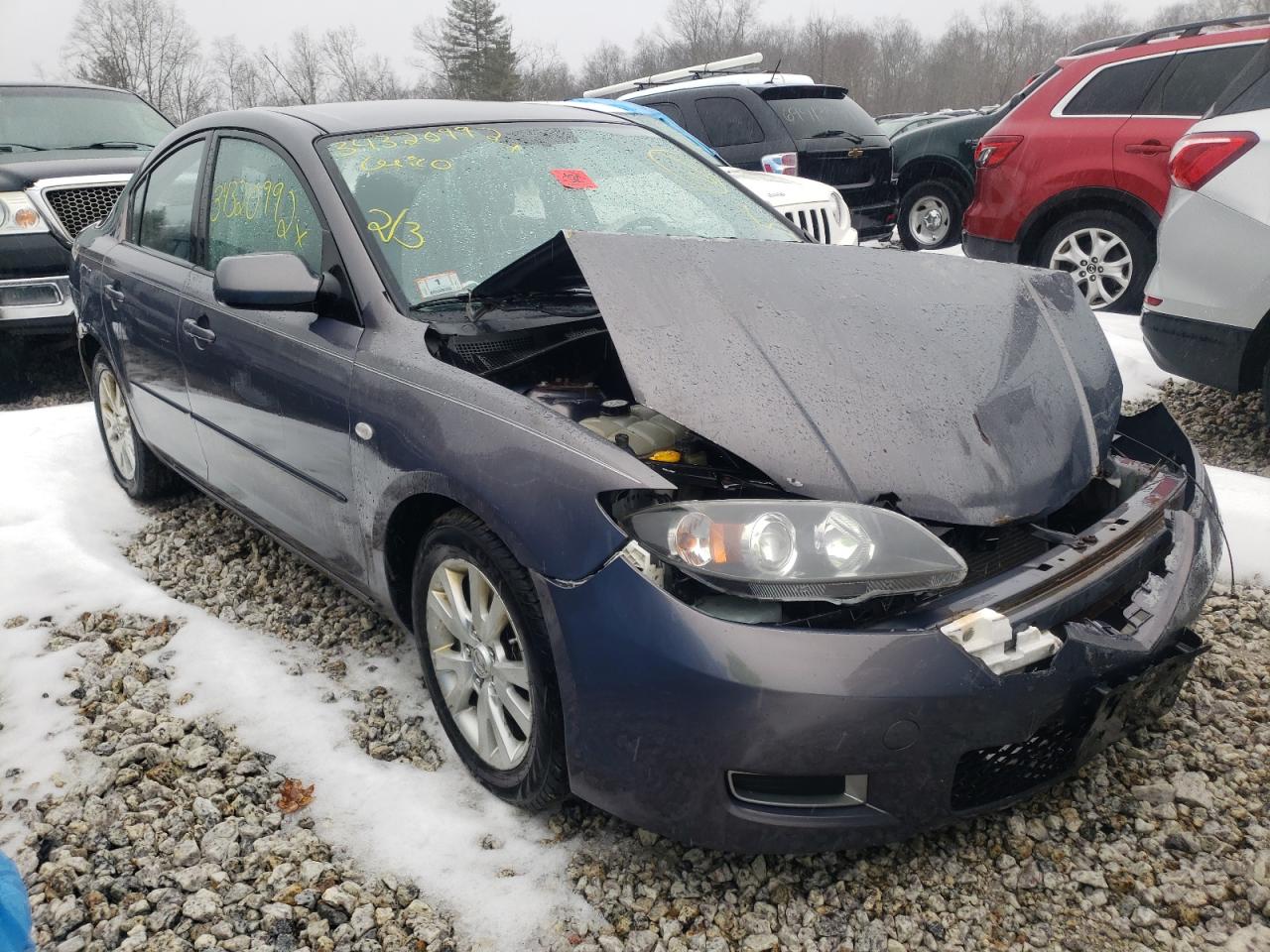 MAZDA 3 I 2008 z numerem VIN JM1BK32G381814504 - Zdjęcie z aukcji