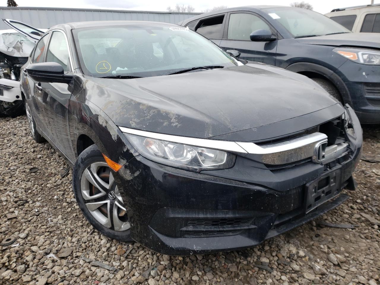 HONDA CIVIC LX 2017 with VIN 19XFC2F59HE074682 - Photo from auction