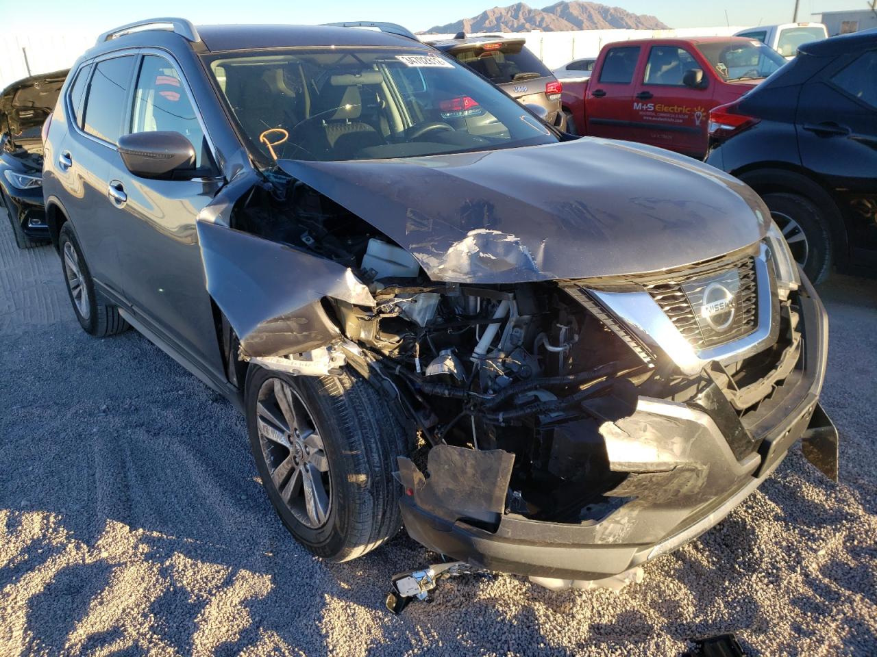NISSAN ROGUE SV 2017 with VIN 5N1AT2MV8HC854995 - Photo from auction