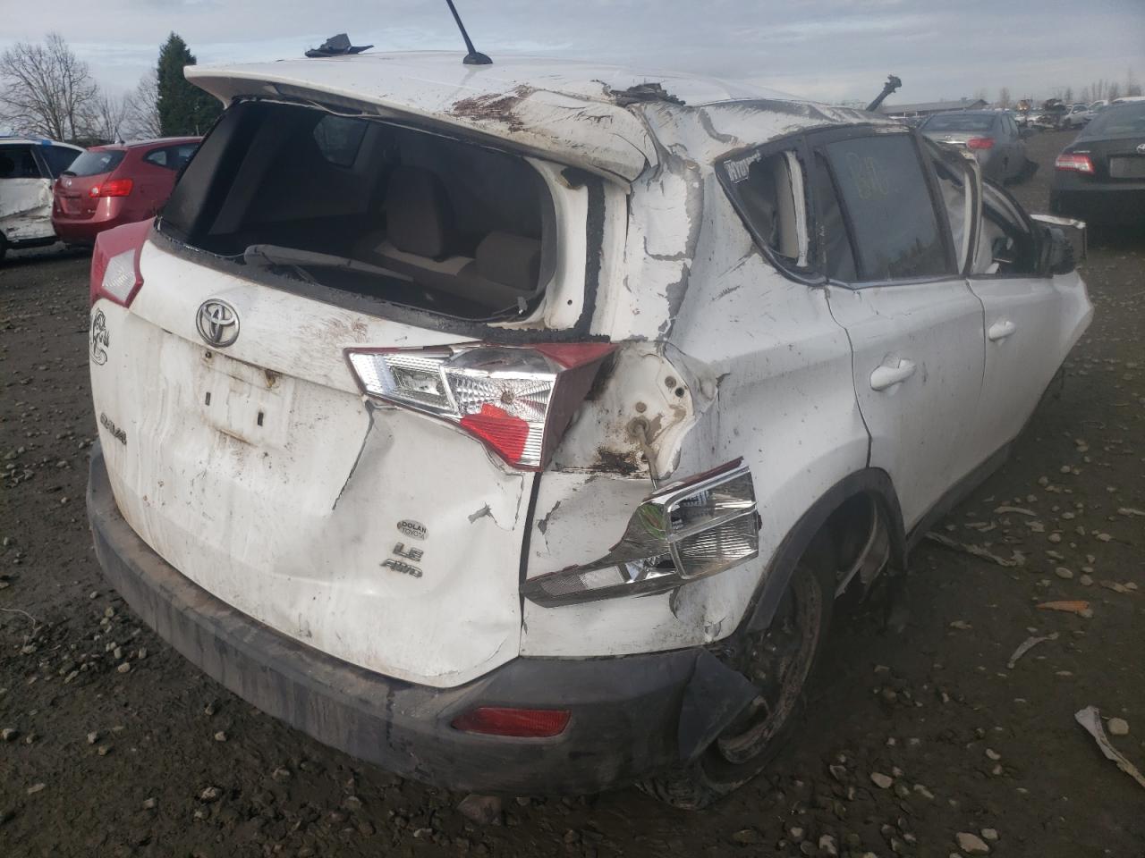 Photo 4 from auction – 2015 TOYOTA RAV4 LE with VIN 2T3BFREV6FW314658