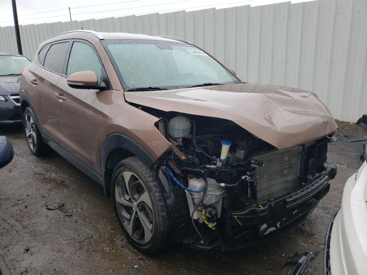 HYUNDAI TUCSON LIM 2016 with VIN KM8J3CA25GU185092 - Photo from auction