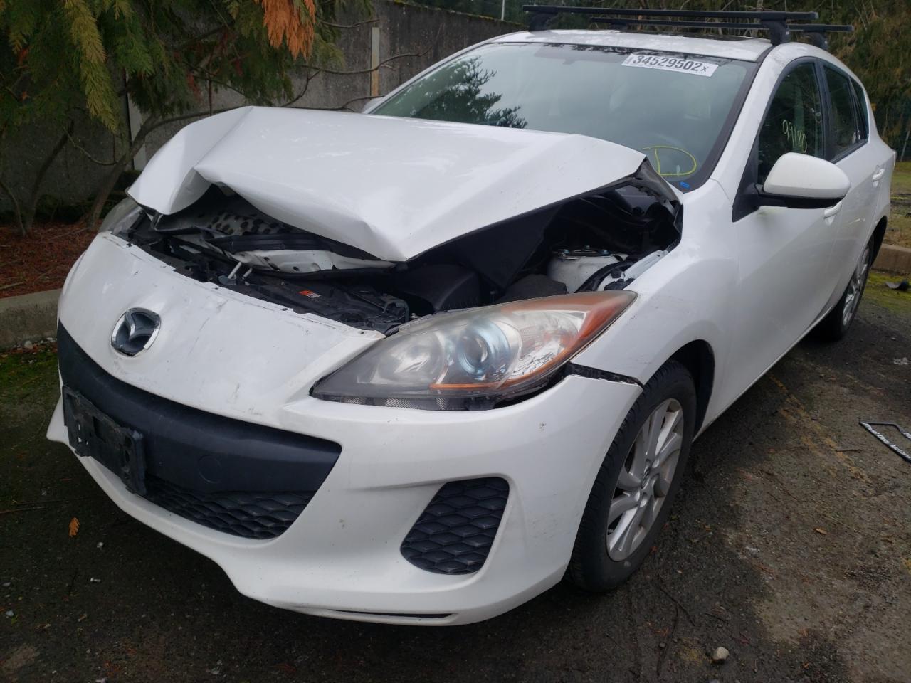 Photo 2 from auction – 2013 MAZDA 3 I with VIN JM1BL1MP5D1797892