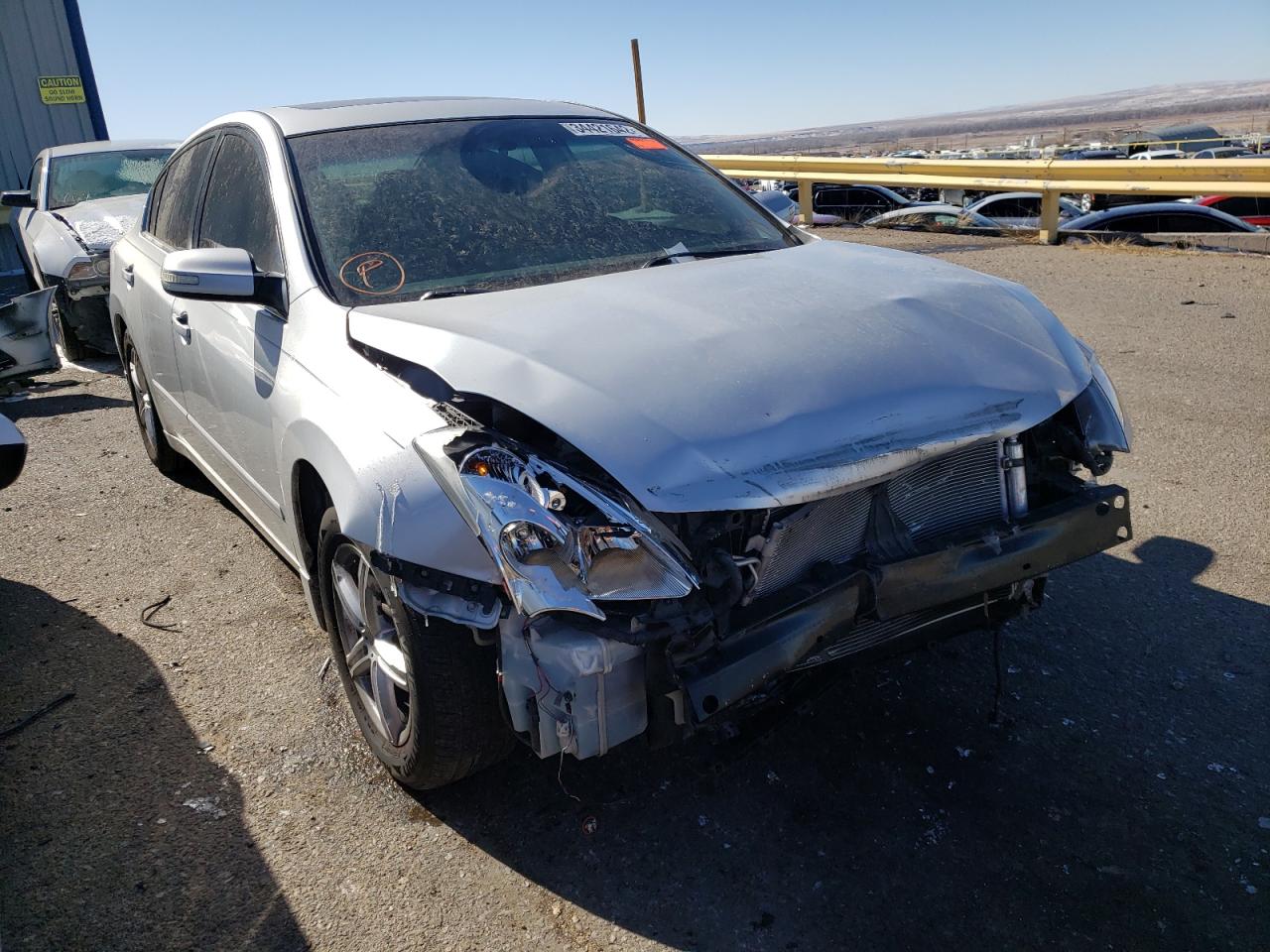 NISSAN ALTIMA BAS 2012 with VIN 1N4AL2AP6CC125905 - Photo from auction