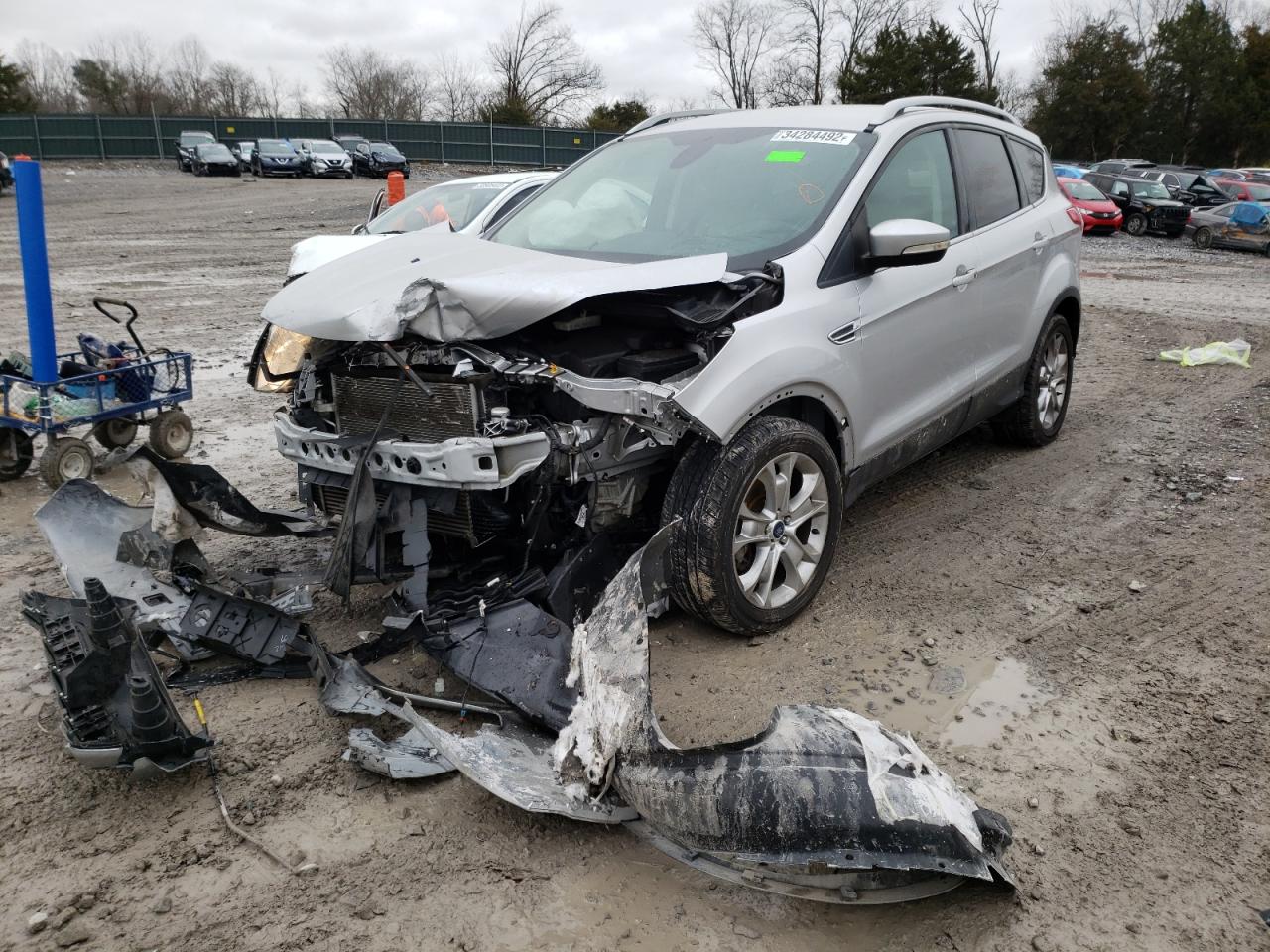 Photo 2 from auction – 2014 FORD ESCAPE TIT with VIN 1FMCU9J94EUD60001