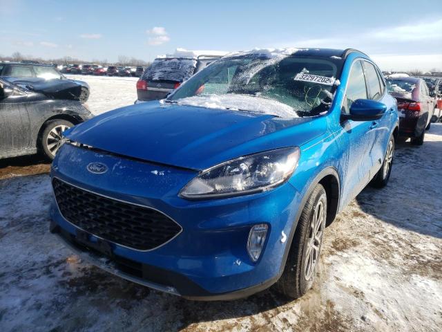 Photo 2 from auction – 2020 FORD ESCAPE SEL with VIN 1FMCU0H64LUA96394