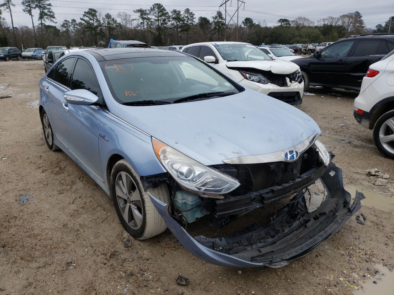 HYUNDAI SONATA HYB 2011 z numerem VIN KMHEC4A40BA016438 - Zdjęcie z aukcji
