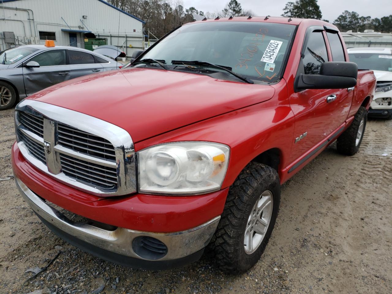 Photo 2 from auction – 2008 DODGE RAM 1500 S with VIN 1D7HA18K38J169436