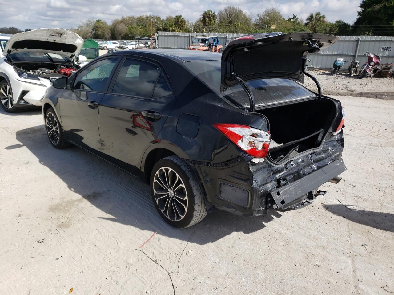 Photo 3 from auction – 2014 TOYOTA COROLLA L with VIN 2T1BURHE0EC051125