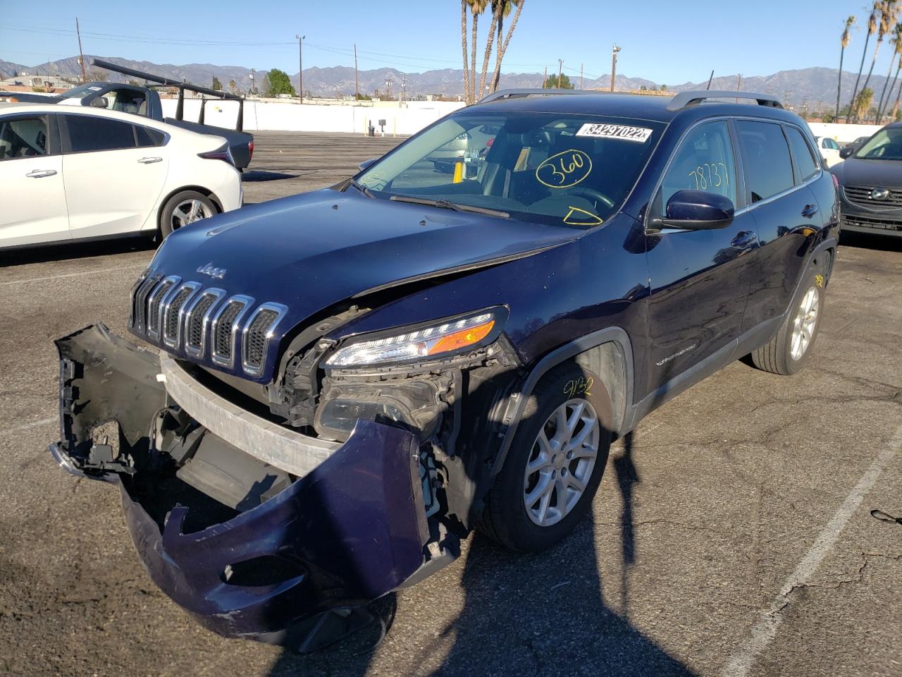 Photo 2 from auction – 2015 JEEP CHEROKEE L with VIN 1C4PJLCSXFW612237