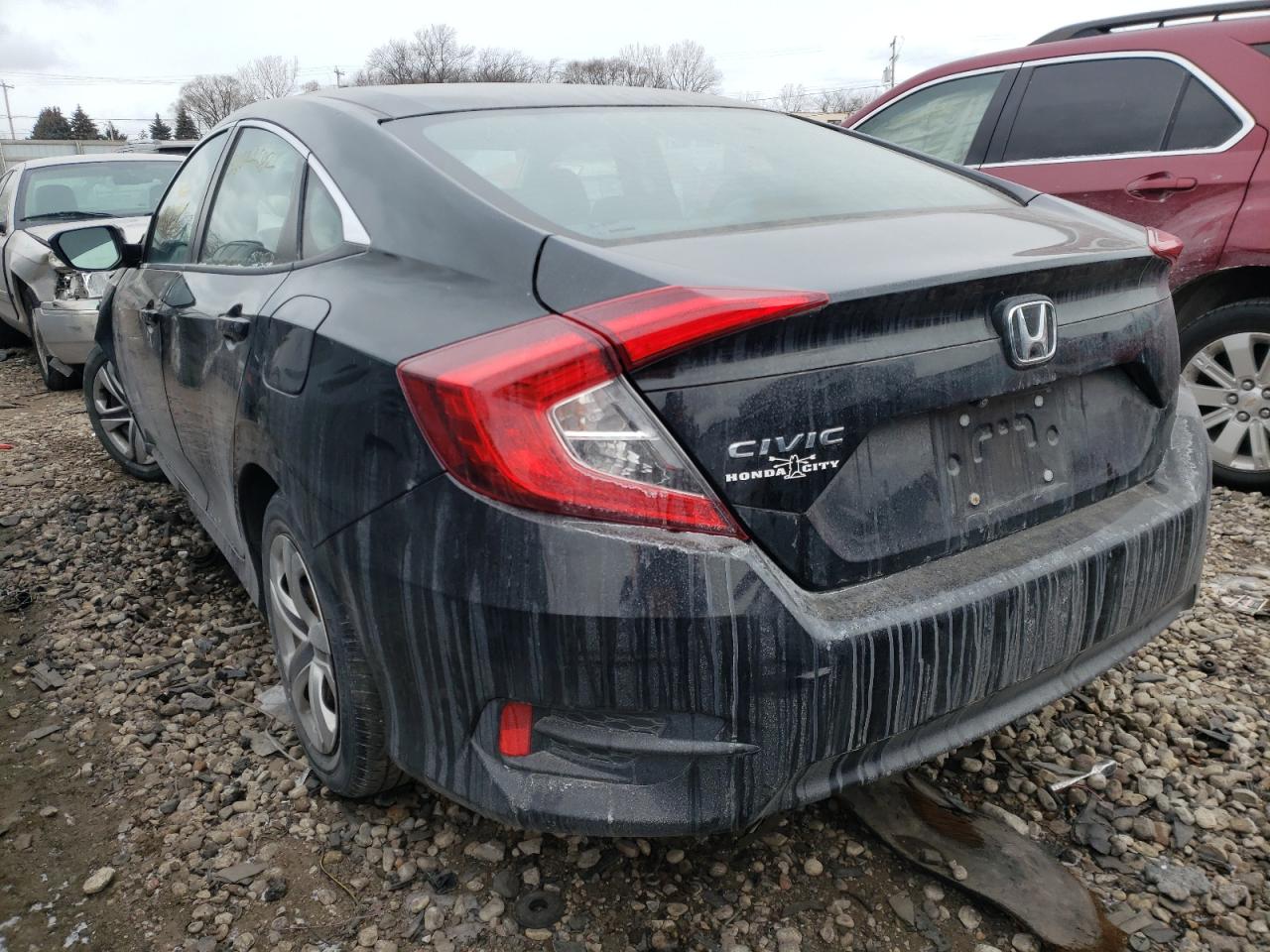 Photo 3 from auction – 2017 HONDA CIVIC LX with VIN 19XFC2F59HE074682