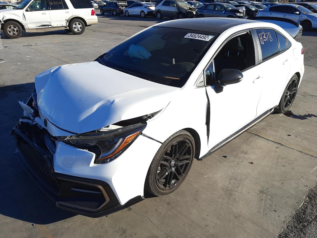 Photo 2 from auction – 2021 TOYOTA COROLLA XS with VIN 5YFT4MCE3MP077960