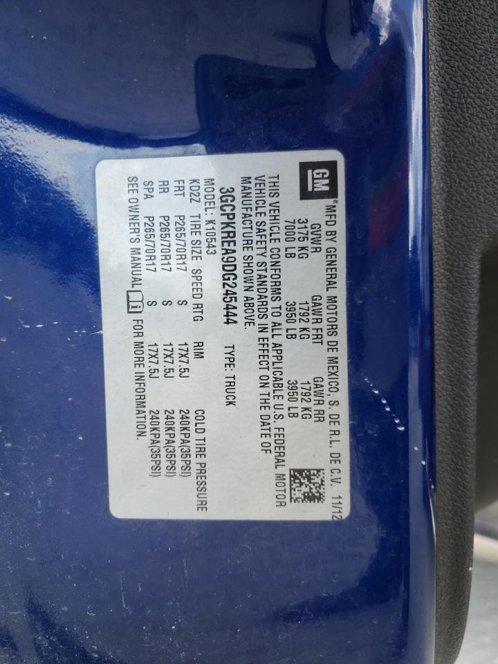 Photo 10 from auction – 2013 CHEVROLET SILVERADO with VIN 3GCPKREA9DG245444