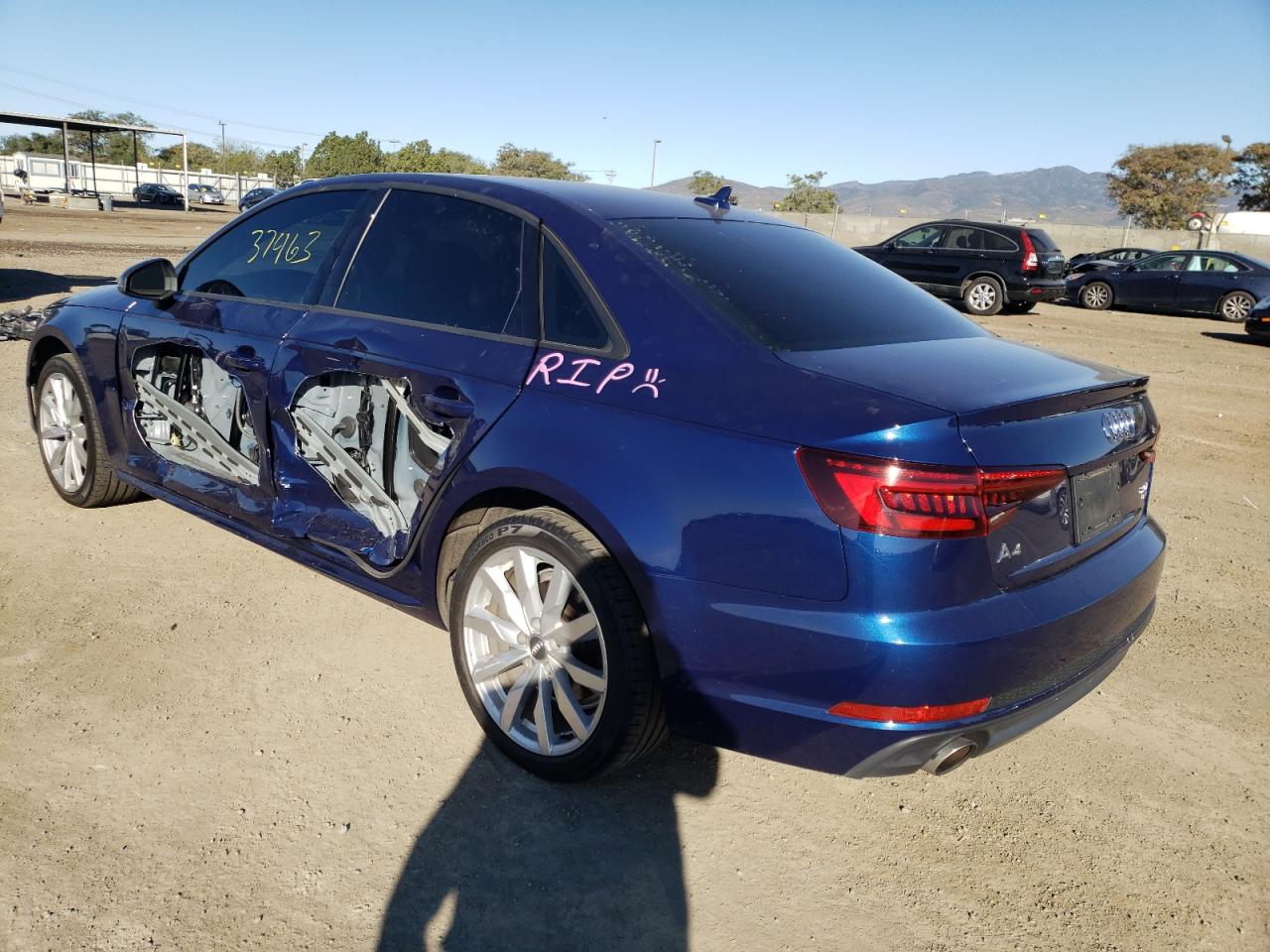 Photo 3 from auction – 2018 AUDI A4 PREMIUM with VIN WAUKMAF48JA089760