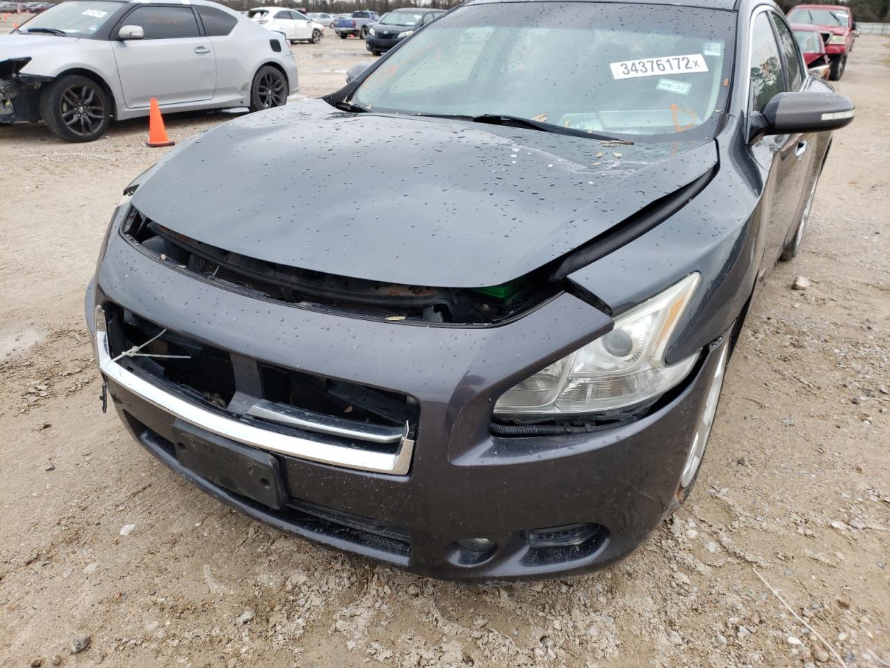 Photo 9 from auction – 2012 NISSAN MAXIMA S with VIN 1N4AA5AP9CC870509