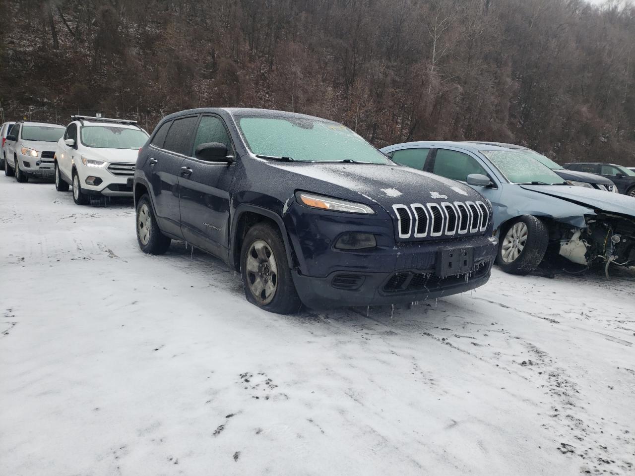 JEEP CHEROKEE S 2016 with VIN 1C4PJLAB7GW216416 - Photo from auction