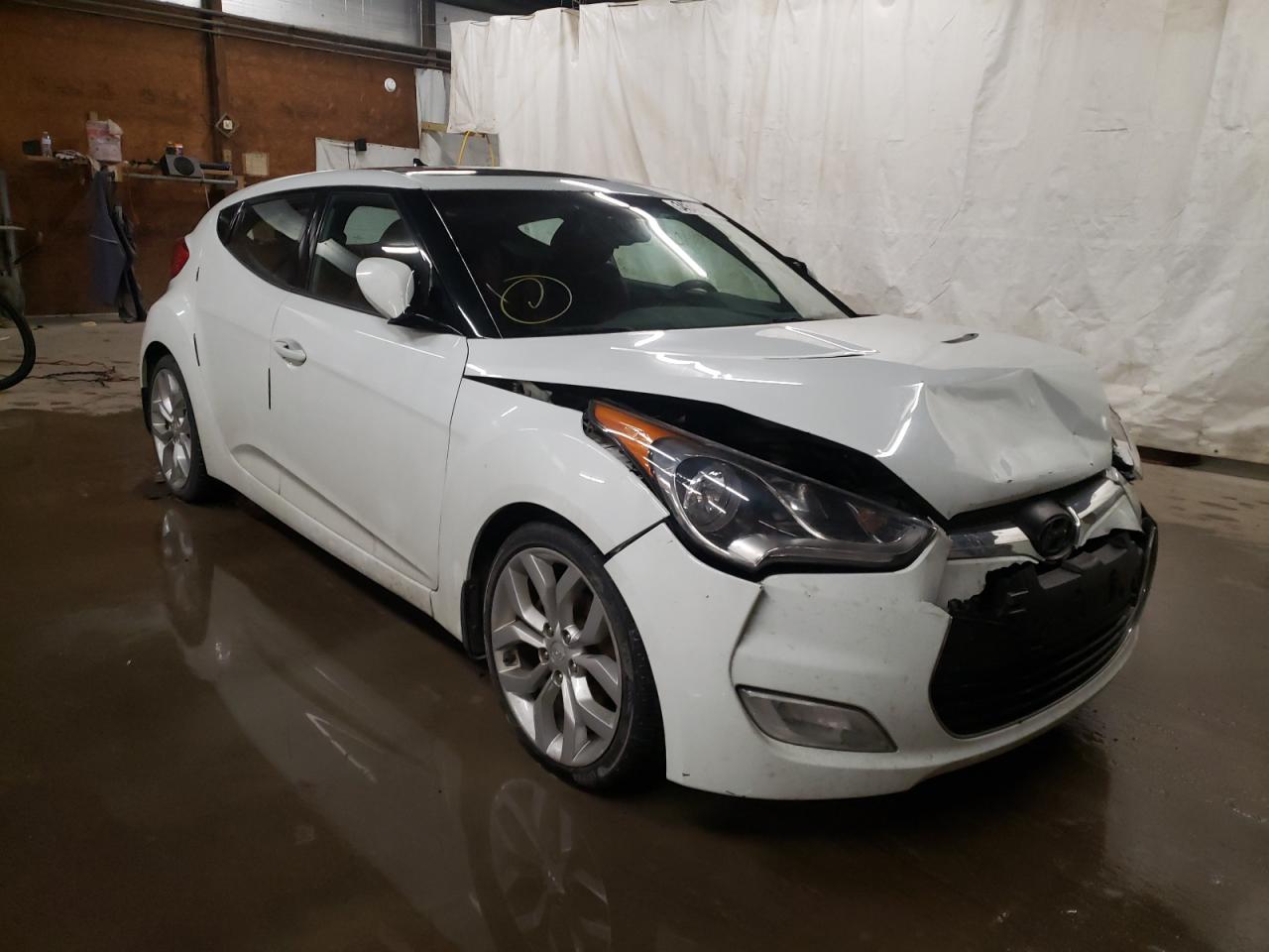 HYUNDAI VELOSTER 2012 with VIN KMHTC6AD8CU064806 - Photo from auction