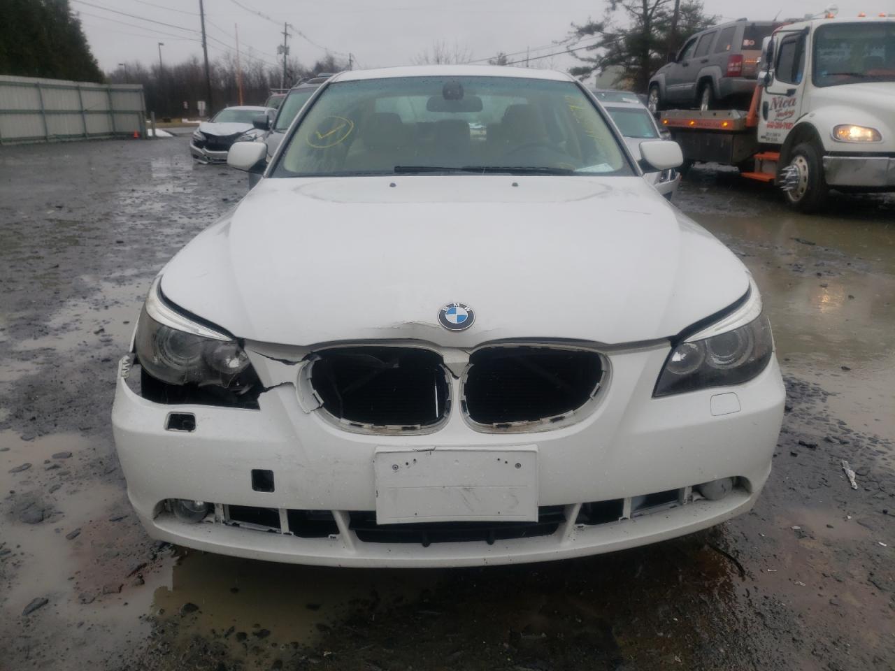 Photo 9 from auction – 2007 BMW 525 I with VIN WBANE53537CK92812