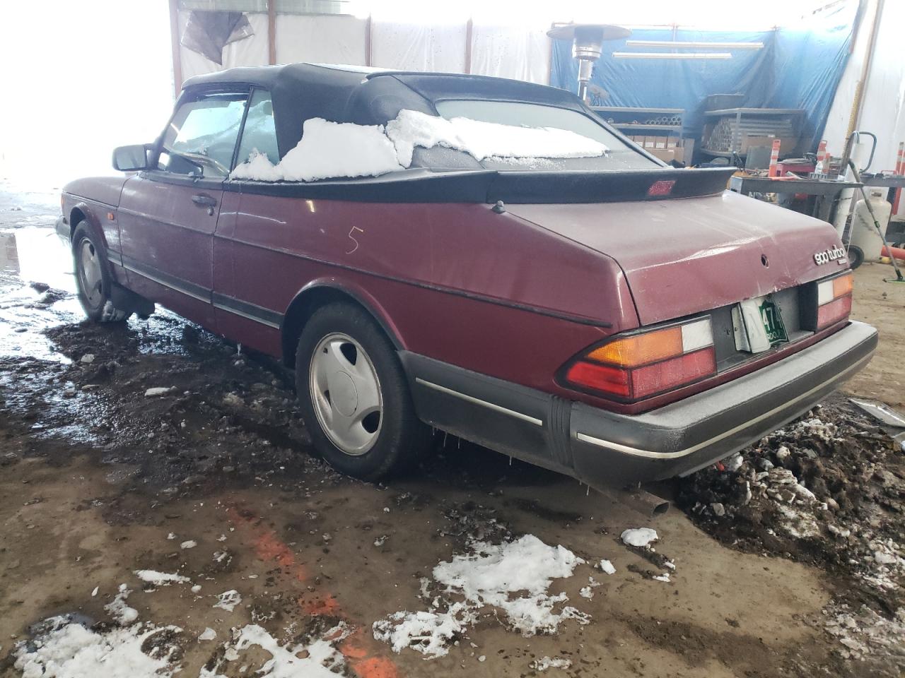 Photo 3 from auction – 1993 SAAB 900 with VIN YS3AL75L9P7002556