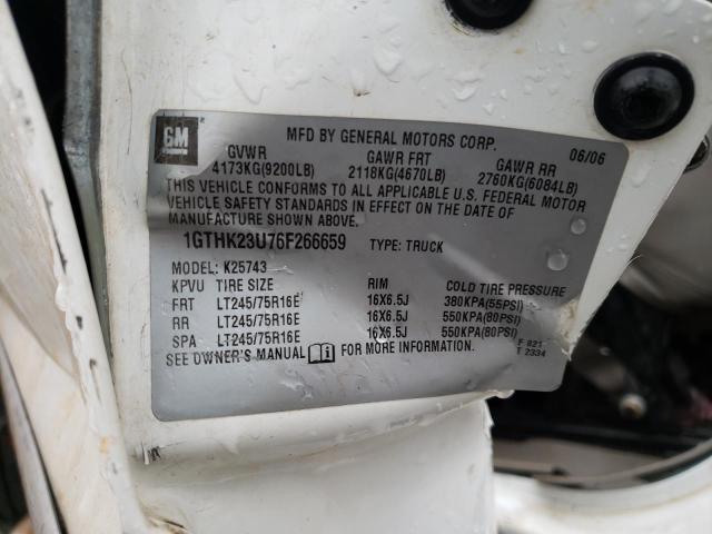 Photo 10 from auction – 2006 GMC SIERRA K25 with VIN 1GTHK23U76F266659