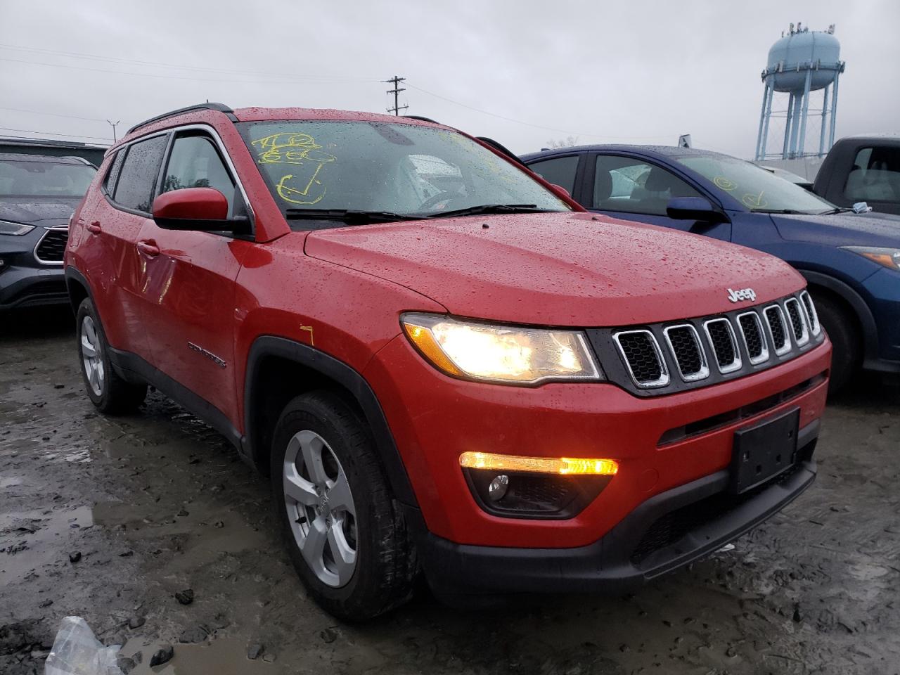 JEEP COMPASS LA 2020 with VIN 3C4NJDBB0LT241007 - Photo from auction