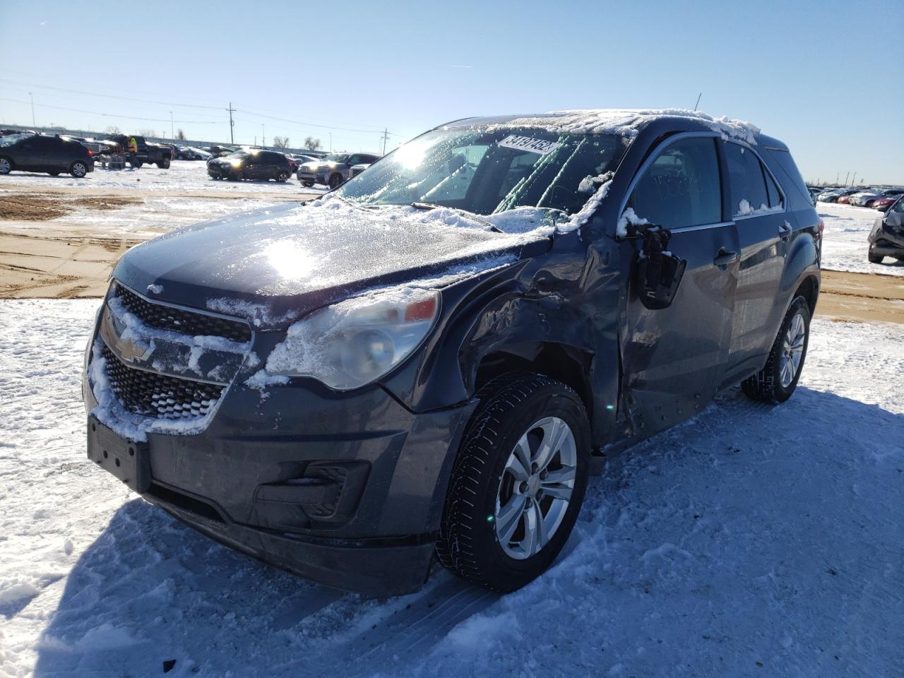 Фото 2 с аукциона – 2011 CHEVROLET EQUINOX LS с VIN 2CNFLCEC9B6272333