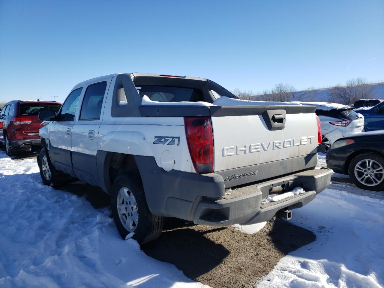 Photo 3 from auction – 2002 CHEVROLET AVALANCHE with VIN 3GNEK13T42G284055