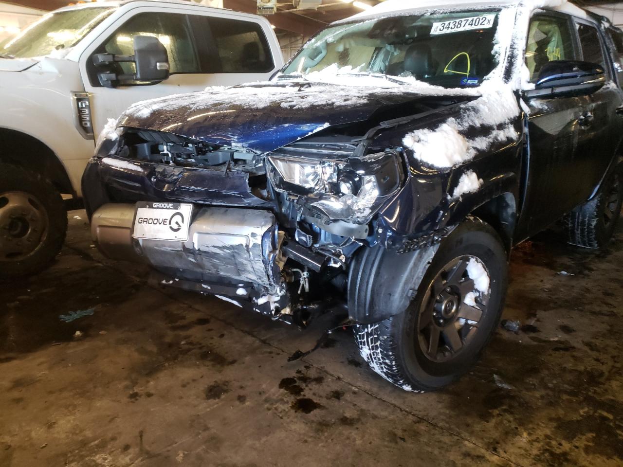 Photo 9 from auction – 2021 TOYOTA 4RUNNER SR with VIN JTERU5JR5M5938554