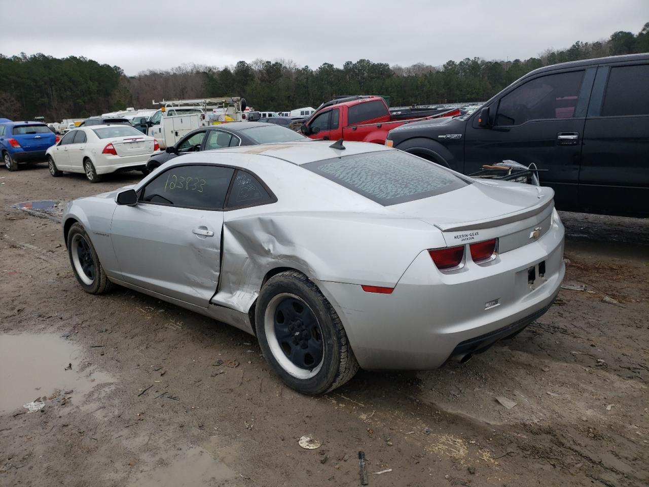 Photo 3 from auction – 2013 CHEVROLET CAMARO LS with VIN 2G1FA1E39D9244492