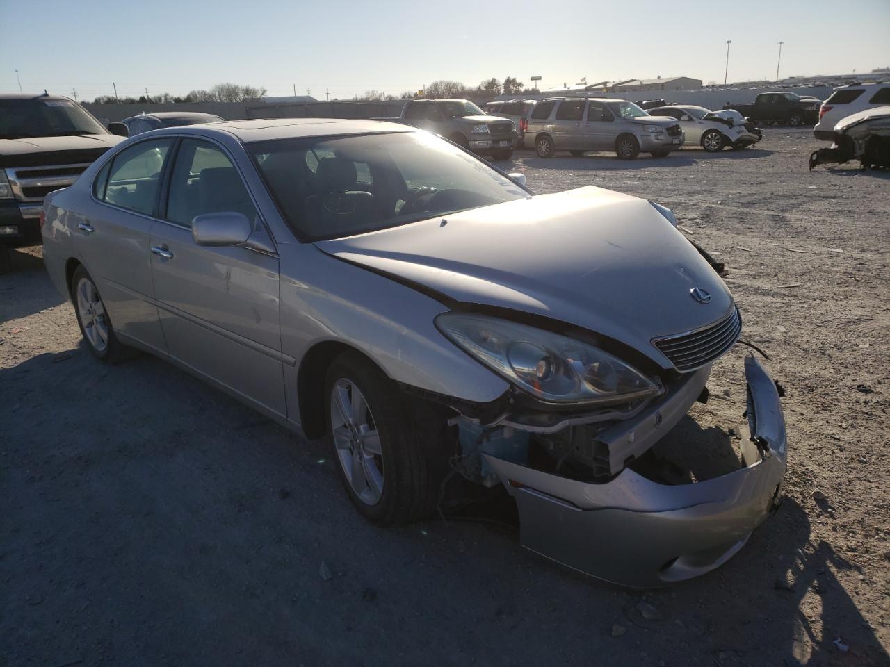 LEXUS ES 330 2005 with VIN JTHBA30G255141701 - Photo from auction