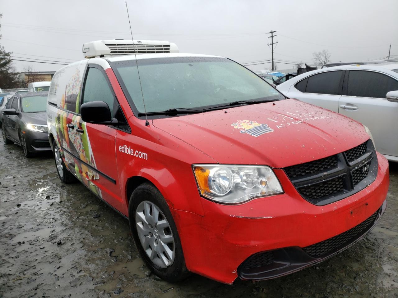RAM TRADESMAN 2014 with VIN 2C4JRGAG1ER366982 - Photo from auction