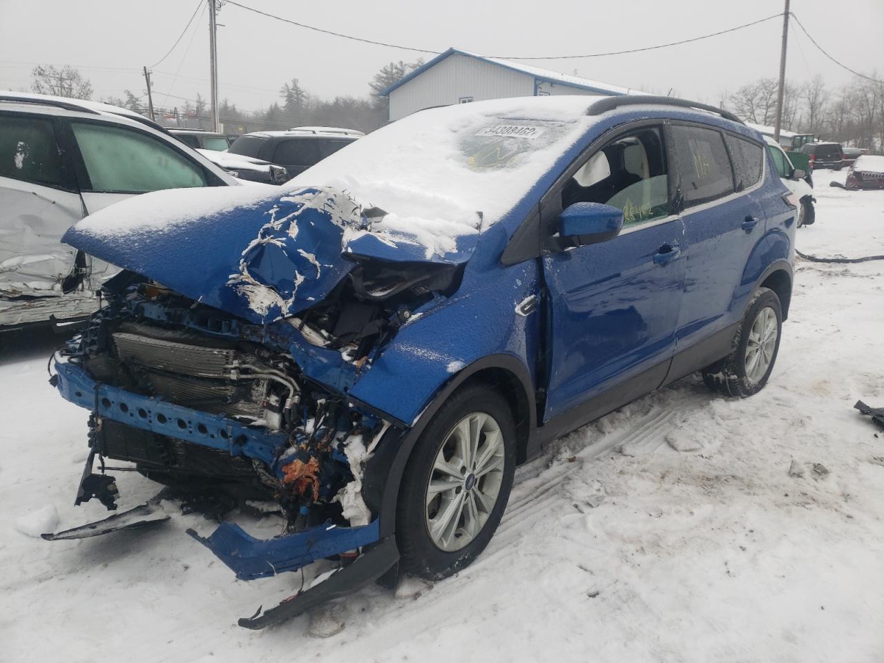 Photo 2 from auction – 2018 FORD ESCAPE SE with VIN 1FMCU9GDXJUC83804
