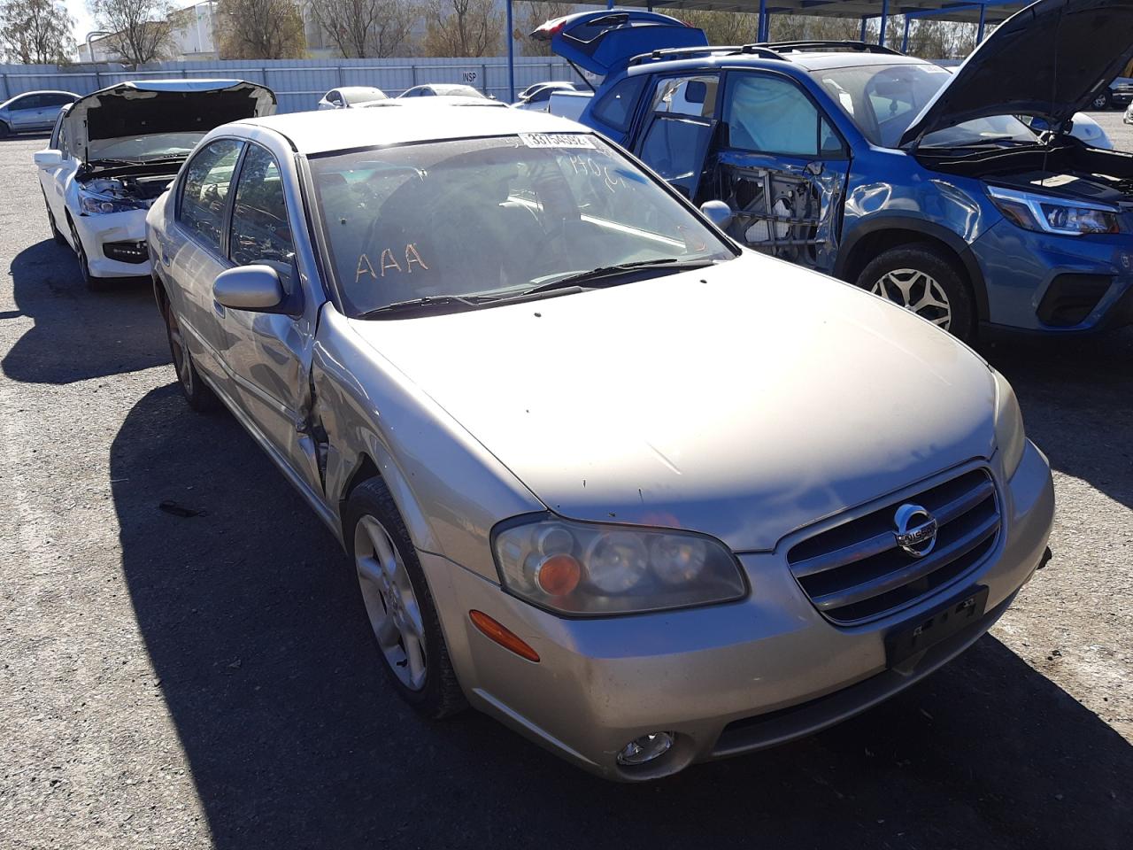 NISSAN MAXIMA GLE 2002 with VIN JN1DA31D12T417956 - Photo from auction