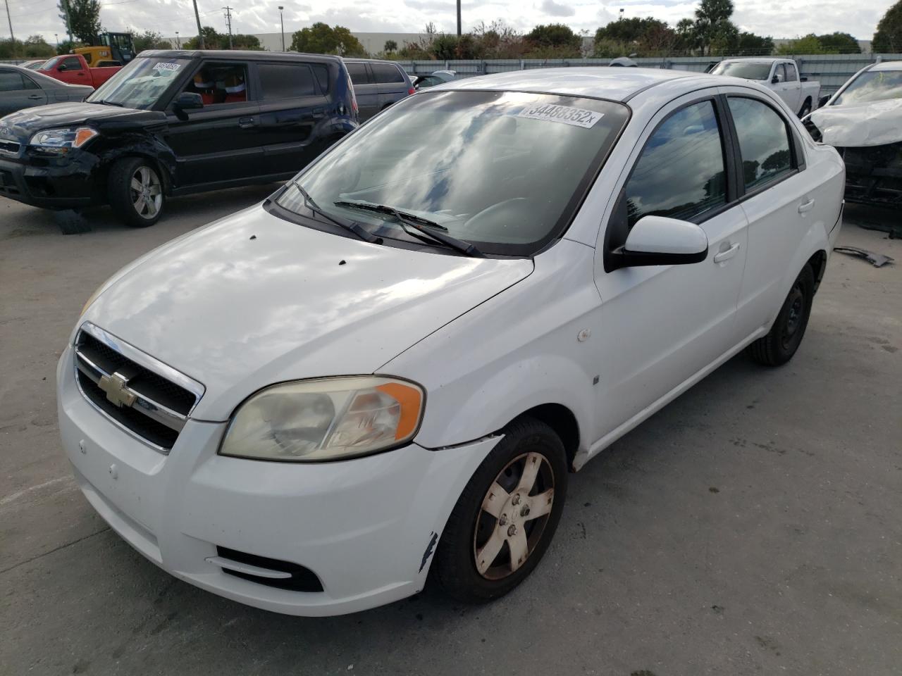 Photo 2 from auction – 2007 CHEVROLET AVEO BASE with VIN KL1TD56627B143239
