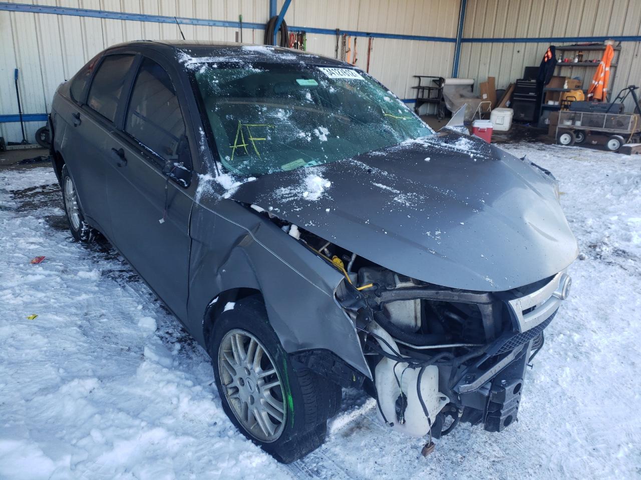 FORD FOCUS SE 2010 with VIN 1FAHP3FNXAW299486 - Photo from auction