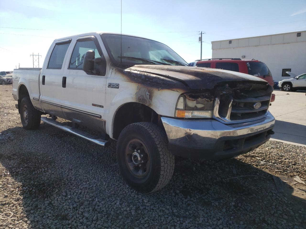 FORD F250 SUPER 1999 with VIN 1FTNW21F7XEC55258 - Photo from auction