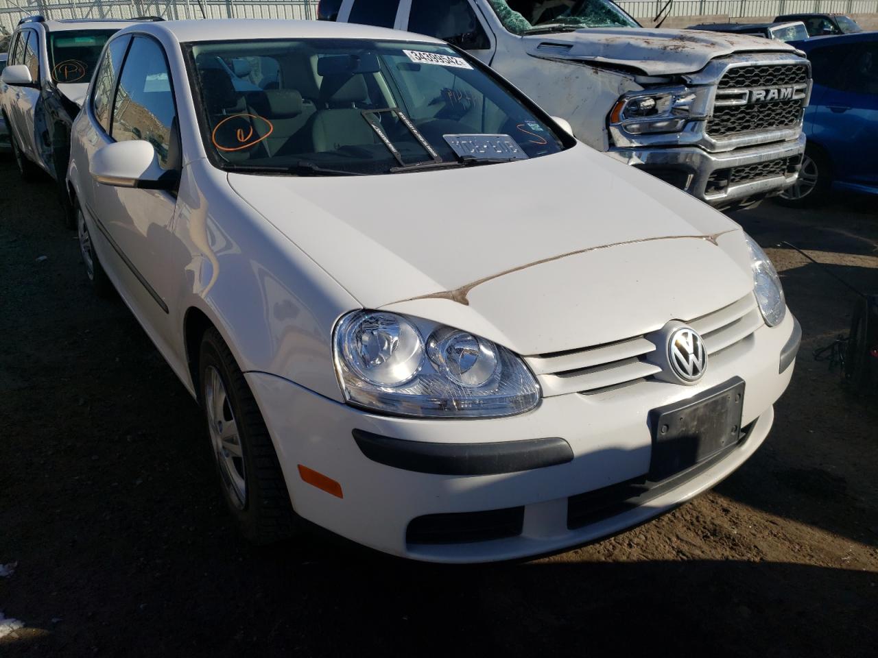 VOLKSWAGEN RABBIT 2007 with VIN WVWAR71K07W021389 - Photo from auction