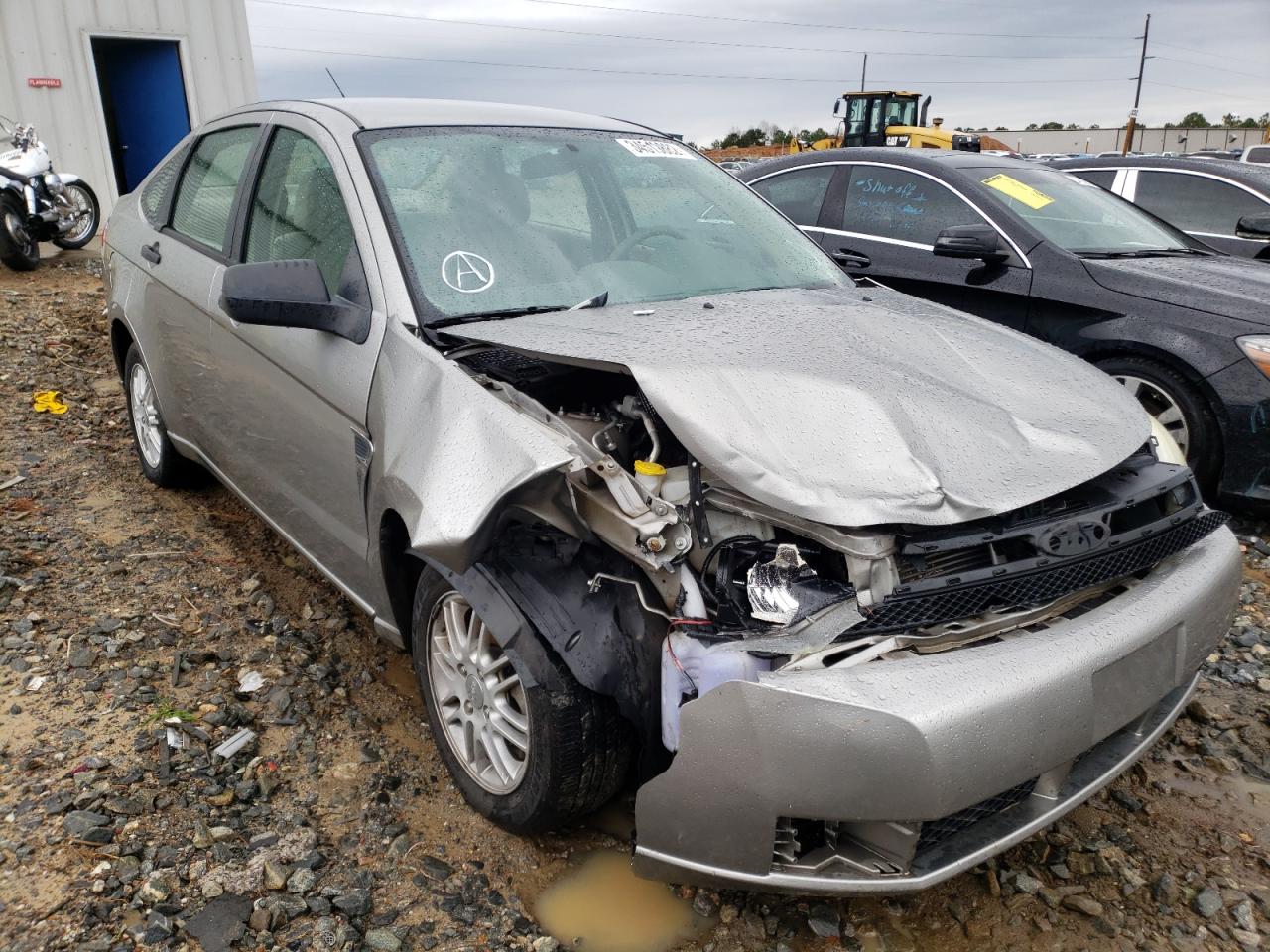 FORD FOCUS SE 2008 with VIN 1FAHP35N18W296312 - Photo from auction
