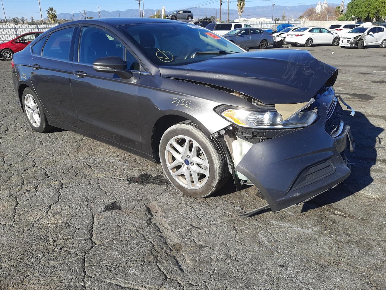 Photo 1 from auction – 2016 FORD FUSION SE with VIN 3FA6P0H79GR358978