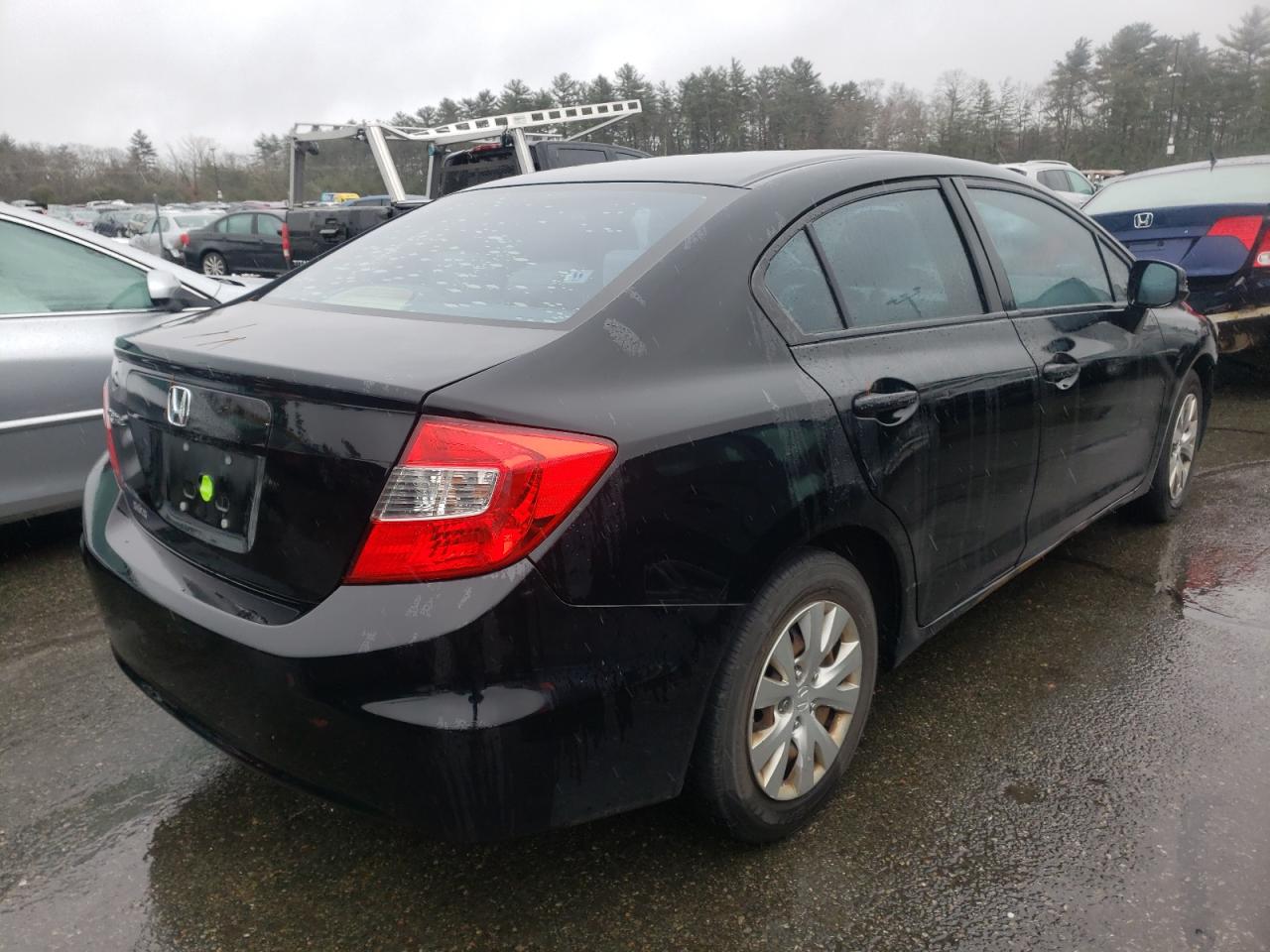 Photo 4 from auction – 2012 HONDA CIVIC LX with VIN 2HGFB2F54CH599280