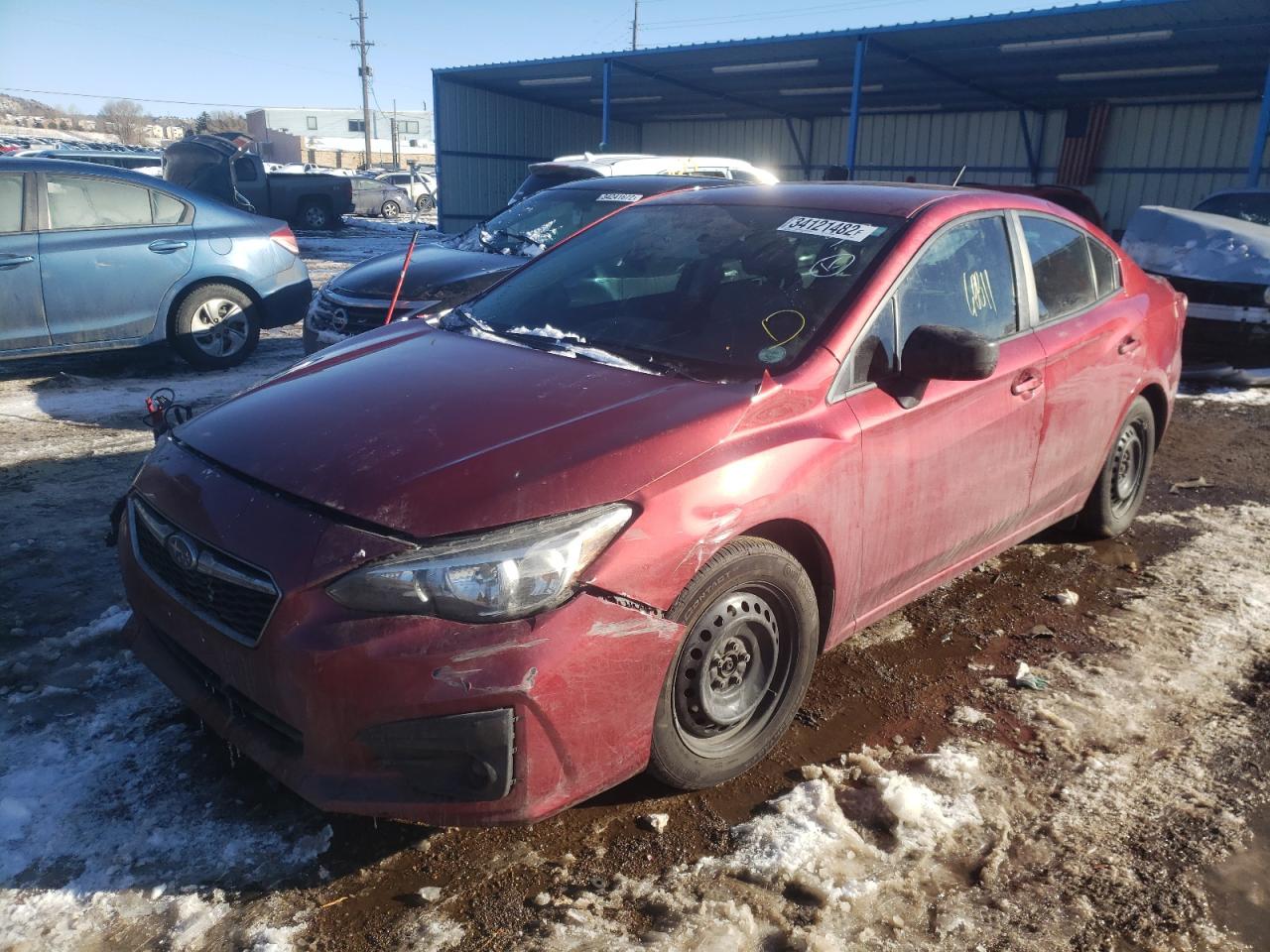 Photo 2 from auction – 2018 SUBARU IMPREZA with VIN 4S3GKAA65J1605905