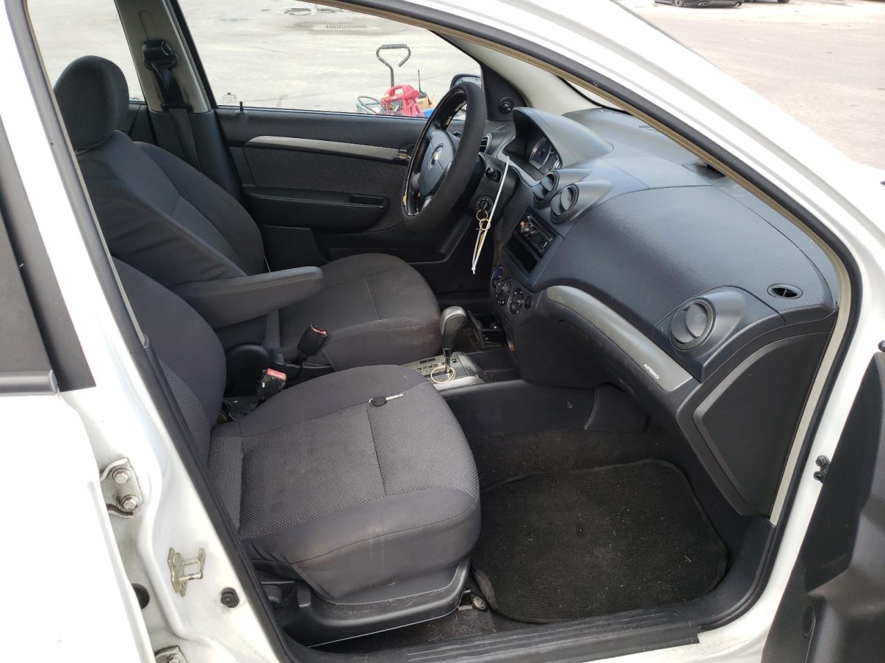 Photo 5 from auction – 2007 CHEVROLET AVEO BASE with VIN KL1TD56627B143239