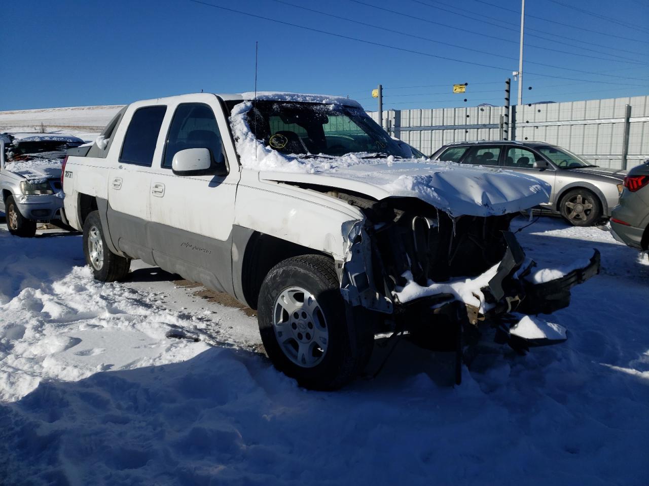 CHEVROLET AVALANCHE 2002 with VIN 3GNEK13T42G284055 - Photo from auction